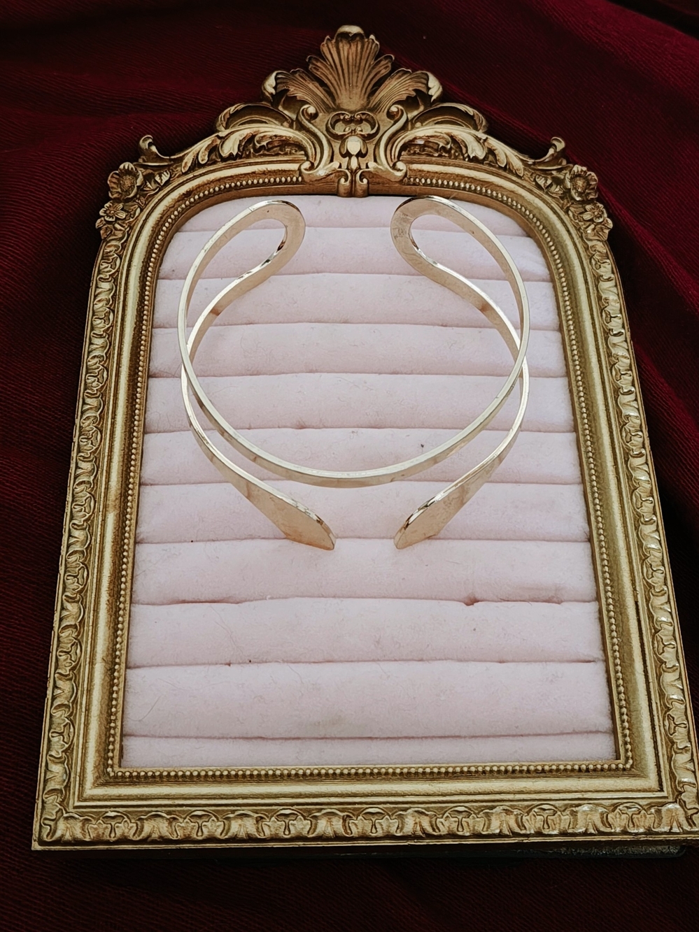 Gold Double-Open Cuff Bracelet